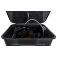 thumbnail image 6 of JEGS 20 Gallon Parts Washer - 12 Gallon Solvent Capacity - 2.64-3.17 Gallon Per Minute Max Pump Output - Heavy Duty Steel Powder Coated Black with JEGS Logo, 6 of 7