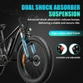 thumbnail image 3 of AMYET EB26 Electric Bike for Adults, 26*4.0 Fat Tire E-Mountain Bicycle,Peak 1500W Motor 48V 15Ah 7-Speed Ebike UL2849, 3 of 13