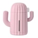 thumbnail image 3 of Mini humidificador 340 ml USB difusor de aire recargable humidificador de niebla de decoración de cactus ajustable, rosa Inevent HA004015-02, 3 of 6
