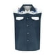 thumbnail image 4 of Camisas de Cuello para los Hombres de Moda Casual Imprimir Turndown Cuello sin Mangas Bolsillos Deportivos Tanque, Ligero Top de Verano, 4 of 5