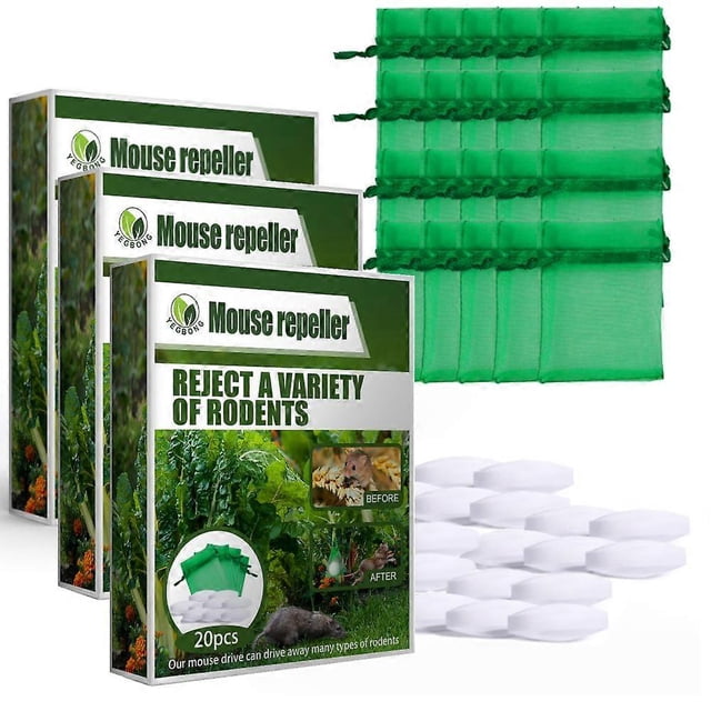 60x Keep Mice Out For House Peppermint Oil For Mice And Rats Mouse Squirrel Home