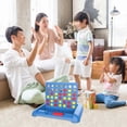 thumbnail image 4 of HUASHENG 4 In A Line Game Four In A Line Up Gaming Fun Set Travel Portable Convenient Size Classic Fun Educational Games For Family Indoor Or Outdoor, 4 of 4