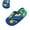 Sky Blue, variant on FINALGANG Child Boys Sandals For Toddler Kids Summer Beach Slides Comfortable Casual Outdoor Printed Flip Flops Elastic Strap Lightweight Breathable Daily Wear 5-6 Years