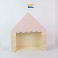 thumbnail image 2 of Rack Ins Style Solid Wood Circus Large Log House Rack Ornaments Storage Box Kids Room Pendant Photograph Props heqiyong LED, 2 of 2