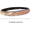 thumbnail image 2 of Steering Wheel Cover Cowboy Decoration Non-Slip Wear Resistant Wheel Protector, 15 Inches, 2 of 13