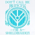 thumbnail image 2 of CafePress - Shieldmaiden Body Suit - Baby Light Bodysuit, Size Newborn - 24 Months, 2 of 4