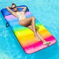 thumbnail image 1 of Flotador de piscina FinduWill de gran tamaño para adultos con reposacabezas de 72 x 37 pulgadas, 1 of 8