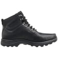 thumbnail image 3 of ROCKPORT Mens Black Removable Insole Water Resistant Elkhart Round Toe Wedge Lace-Up Leather Boots Shoes 9 M, 3 of 5