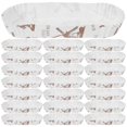 thumbnail image 1 of 100 Pcs Hot Dog Trays Fried Food Container Grease-proof Paper Hot Dog Wrappers, 1 of 4