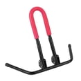 thumbnail image 3 of Quzzie Bike Parking Rack Bike Stand Storage Rack Lightweight Foldable Metal Material Simple Installation Adjustable Support Portable Design Suitable for Indoor Outdoor Garage Home Rosy Red, 3 of 8