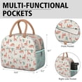 thumbnail image 6 of Reusable Alpaca Lnsulated Lunch Bag for Women & Men-Leakproof Water-Resistant Cooler Tote,Large Capacity(10.6x8.7x6.3in)for Work,Office,Travel,Picnic,Beach., 6 of 7