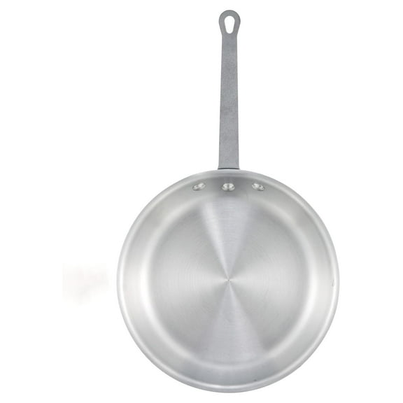 Exlonjet AFP-14A -Grade Aluminium Fry Pan/Skillet, 14", Silver