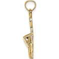 thumbnail image 2 of 14K Yellow Gold Cheese Board With Knife Charm (17.65 X 8.45) Made In United States k7359, 2 of 5
