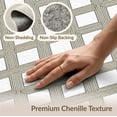 thumbnail image 6 of ODIKA Beige Loves Scattered Asymmetrical Rectangular Neutral Ivory Stain Resistant Flatwoven for Entryway, Kitchen, Mudroom, 6 of 7