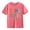 Pink, variant on UACY Girls Third Grade Back to School T Shirt Short Sleeve Crew Neck Cotton Casual Summer Graphic Tee (Dark Blue, 12-13 Years)