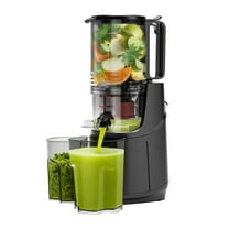 EUHOMY Cold Press Juicer, Juice maker with 5.1" Extra Large Feed Chute, 150W Slow Masticating Machines for Fruits and Vegetables