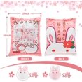 thumbnail image 2 of Linda almohada de felpa Kawaii decoración de la habitación almohada extraíble juguetes de peluche mullidos cerezo en flor conejitos gatos gatitos perro dinosaurio regalos creativos, 2 of 5