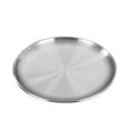 thumbnail image 4 of Yannee Stainless Steel Dinner Plates Lunch Plates Breakfast Plates 10inch, 4 of 9