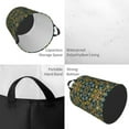 thumbnail image 6 of DouZhe Waterproof Collapsible Large Laundry Baskets, Moroccan Ornate Style Prints Circular Hamper with Handles, 6 of 7