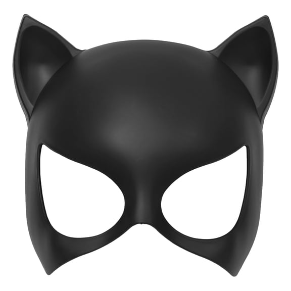 Cat Mask Costume Accessory for Adults, Black, Halloween by Way To Celebrate