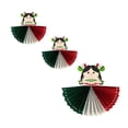 thumbnail image 3 of Muñeca Decorativa AMG de Papel Vestido Tricolor 1 Pieza, 3 of 4