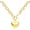 Bubble Heart, variant on Chunky Gold Necklace for Women – 18K Waterproof Heart & Sun Charm Layered Paperclip Chain Choker, Statement Gold Jewelry, Tarnish Resistant for Daily Wear, Gift for Wife Mom Friend