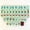Mint Green-wood Grain Backed, variant on 160 Pcs Premium Wood Grain Acrylic 4 Layer American Mahjong Tiles Perfect for Home Entertainment, Travel & Game Nights Social Gathering