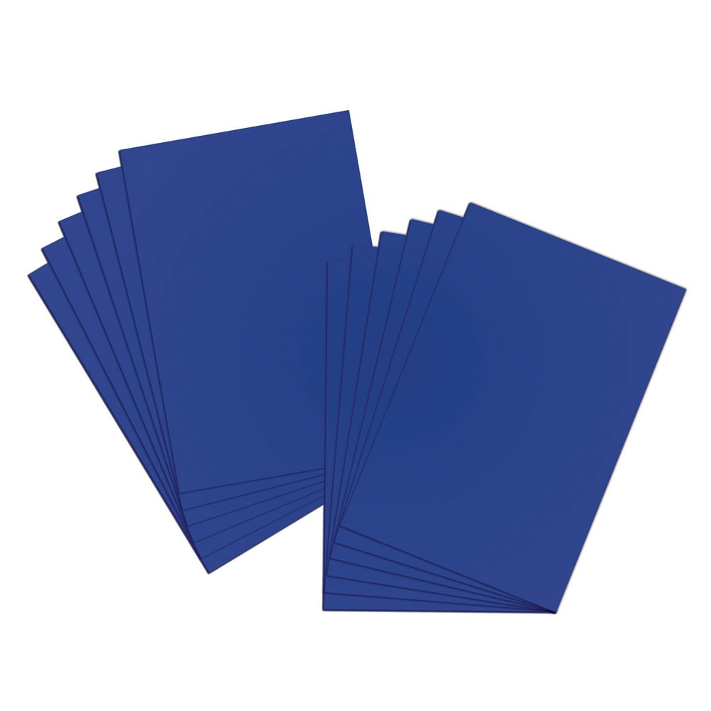 BAZIC Poster Board Dark Blue 22" X 28", Colored Poster Board Paper