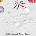 thumbnail image 2 of 4th of July Table Cloth, Rectangle Patriotic Memorial Day Independence Day Tablecloth, Stain Resistance Water Repellent Wrinkle-Free for Party Picnic Dinner Decor, 60x84 Inch(Truck), 2 of 5