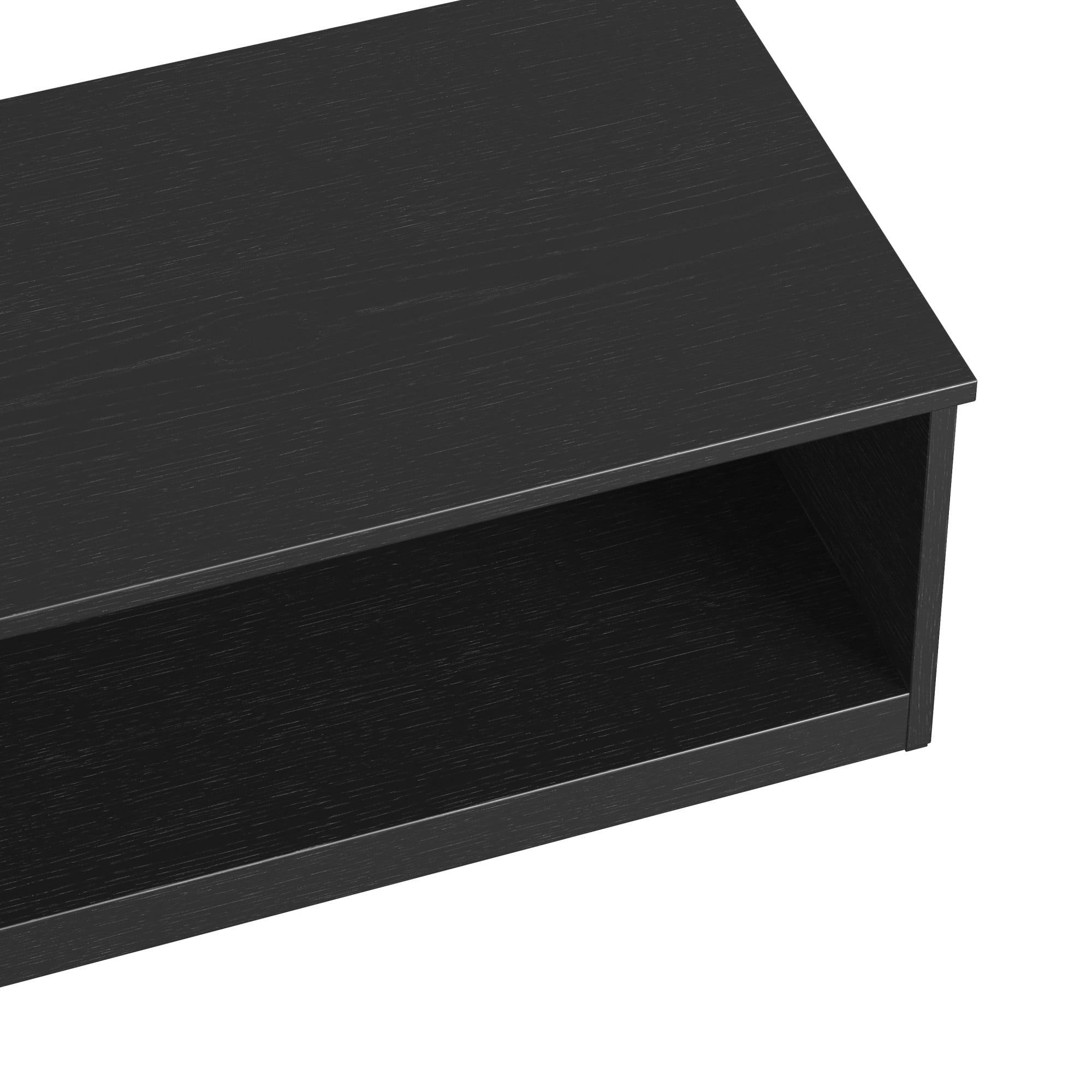 Mainstays Ardent Open Shelf Modular Storage System, Black
