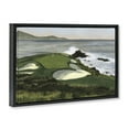 thumbnail image 4 of Stupell Industries Coastal Golf Course Landscape Painting Black Floater Framed Art Print Wall Art, 31 x 21, 4 of 10