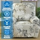 thumbnail image 5 of Dznils Funda para Sillón Reclinable Estampada Funda Elástica para Sofá Reclinable de Poliéster, Caqui Floral, 5 of 11