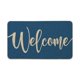 thumbnail image 1 of Felpudo Artoid Mode Blue Welcome Winter, 43 x 74 cm, poliéster, 1 of 7