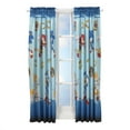 thumbnail image 3 of Sonic the Hedgehog Kids Bedroom Window Curtain Set, 2 Panels, 63" Length, Blue, 3 of 4