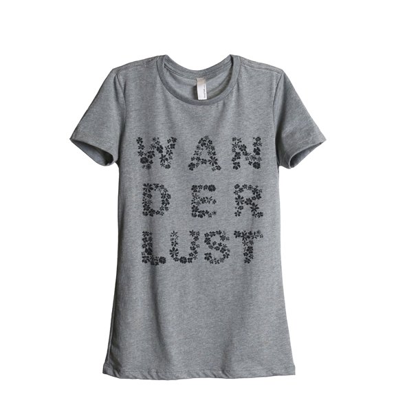 Thread Tank Designs - Wanderlust Traveler Women's Relaxed T-Shirt Tee