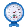 thumbnail image 1 of Termómetro redondo con forma de reloj para interiores y exteriores higrómetro humedad azul Hugtrwg Para estrenar, 1 of 4