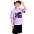 thumbnail image 6 of Ruyang Teens Baggy Cotton Tops Letter Print Graphic Crewneck Pullover Tops Summer Loose Sot Breathable T-Shirt 2-13 Years, 6 of 7