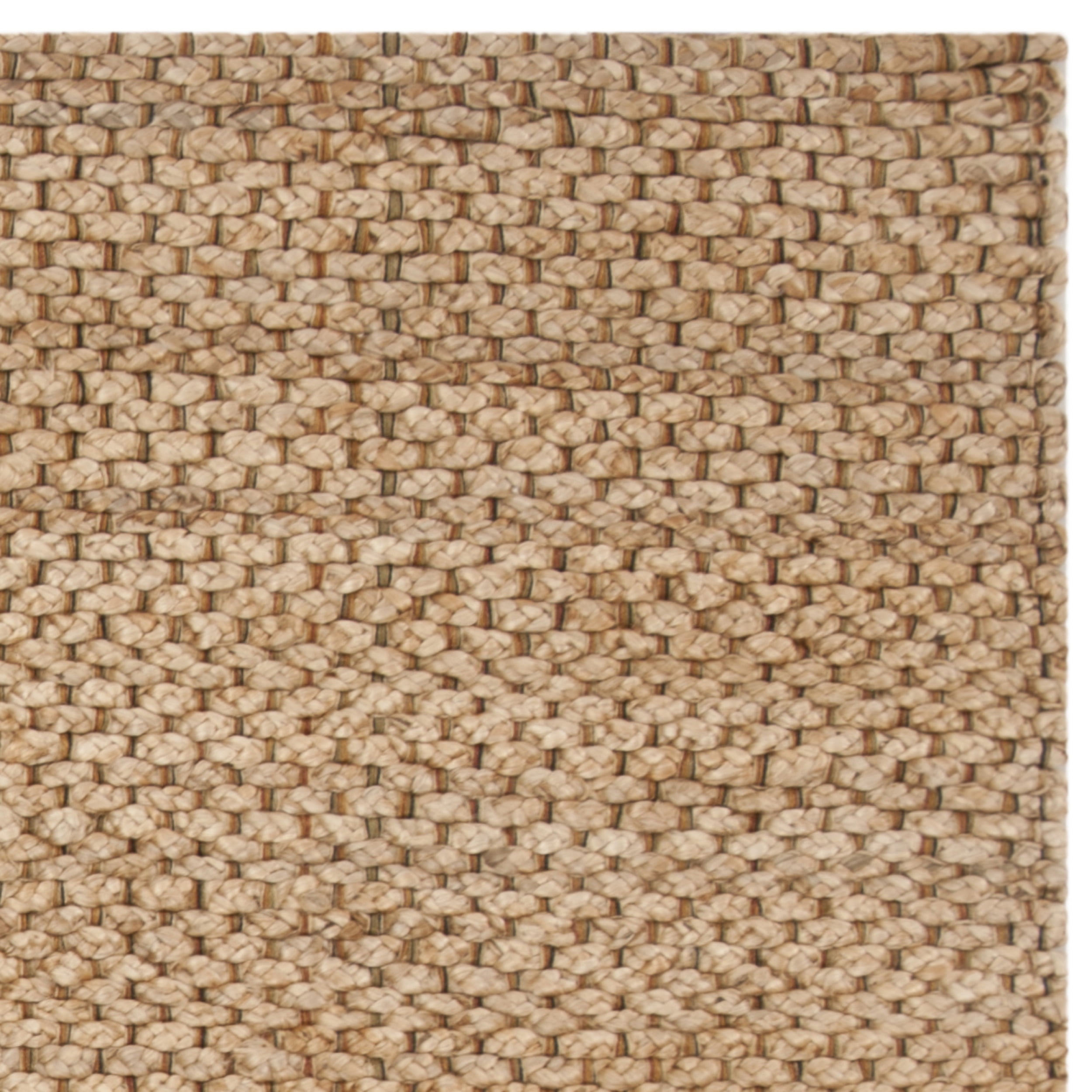 SAFAVIEH Natural Fiber Lillian Braided Jute Area Rug, Natural, 6' x 6' Square