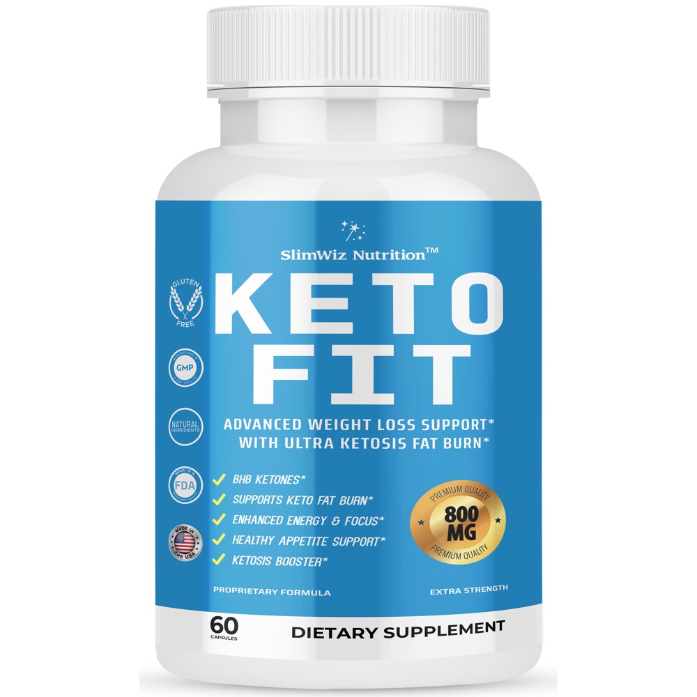 Keto Fit Keto Pills Advanced Weight Loss Formula with 800mg Keto BHB