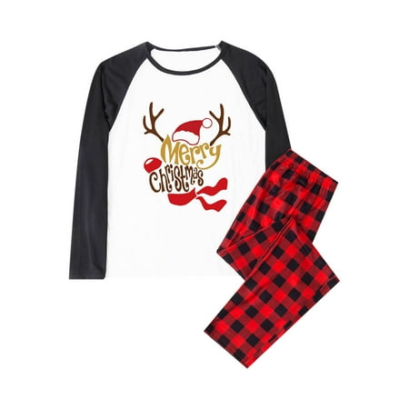 

KEJIG Stylish New Cute Fashion Parent-child Suit Two-piece Printed Home Wear Pajamas Dad