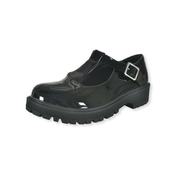 Link Girls' T-Strap Dress Shoes