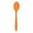 Orange, variant on Tableware 1pc Silicone Spoon for Kitchen Cooking Utensil for Mixing Stirring Serving Heat- Flexible Silicone Spoon Ideal for Nonstick Pans, 8.07*1.77 in, Orange
