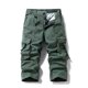 thumbnail image 2 of Multi Bolsillo Cargo Pantalones para Hombres Estiramiento Casual Cordón Clásico Pantalones Cortos de Verano con Bolsillos Múltiples, Pantalones Cortos de Cintura Elástica, 2 of 4