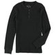 thumbnail image 1 of Playera henley texturizada American Heritage para hombre gris pequeña, 1 of 2