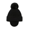 thumbnail image 3 of Autumn And Winter Plus Velvet Children‘s Hat Warm Ear Protection Knitted Hat, 3 of 5