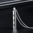 thumbnail image 2 of Dorunmo Pet Paw Urn Necklace for Ashes Cat Dog Paw Print Cremation Jewelry for Ashes 925 Sterling Silver Pet Memorial Jewelry for Women Men, 2 of 6