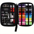 thumbnail image 3 of HLONK 1pc Portable Sewing Kit - Comprehensive Sewing Tools Set with Assorted Thread Spools  Large-Eye Needles  Easy Threader  Fabric Scissors  Buttons  and Accessories for Home and Emerge, 3 of 5