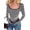 Black, variant on Womens Striped Long Sleeve Shirts Slim Fit Square Neck Tops Spring Light-Weight Knit Pullover