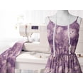 thumbnail image 6 of Soimoi Velvet Purple Fabric By the Yard - 54 Inch Wide - Texture Elegance Fabric - Nature-Inspired and Whimsical Patterns for Apparel and Home Decor Printed Fabric, 6 of 6