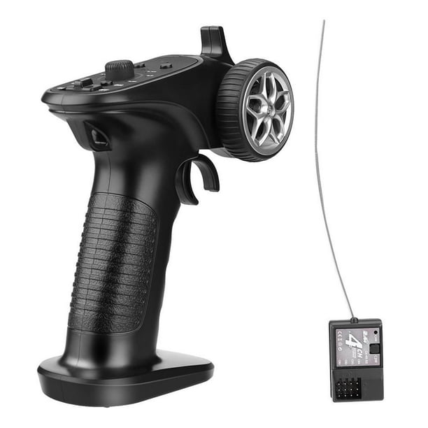 Transmisor de radio de control remoto Cateissary 4 canales RC para tanques barco coche RC